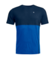 Kurzarm | Tanktops 185 ROCK’N’WOOL SHORT SLEEVE M Blau