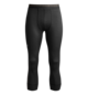 3/4 Base Layer Pants 185 ROCK’N’WOOL SHORT PANTS M Black