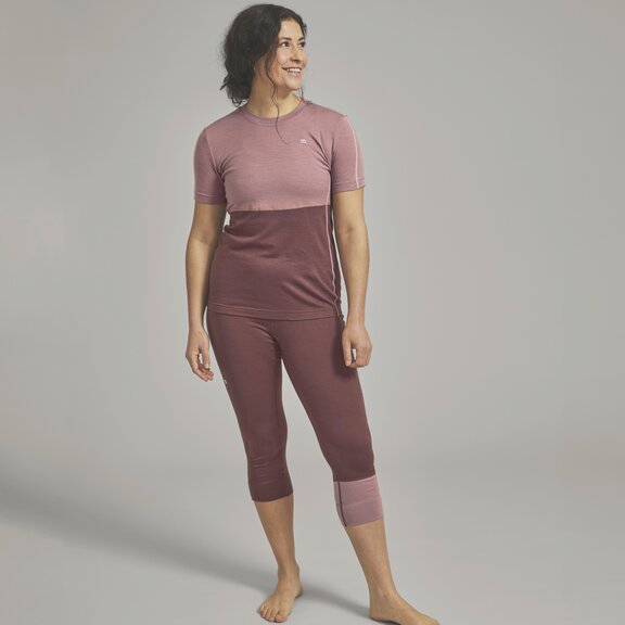 3/4 Base Layer Pants 185 ROCK’N’WOOL SHORT PANTS W