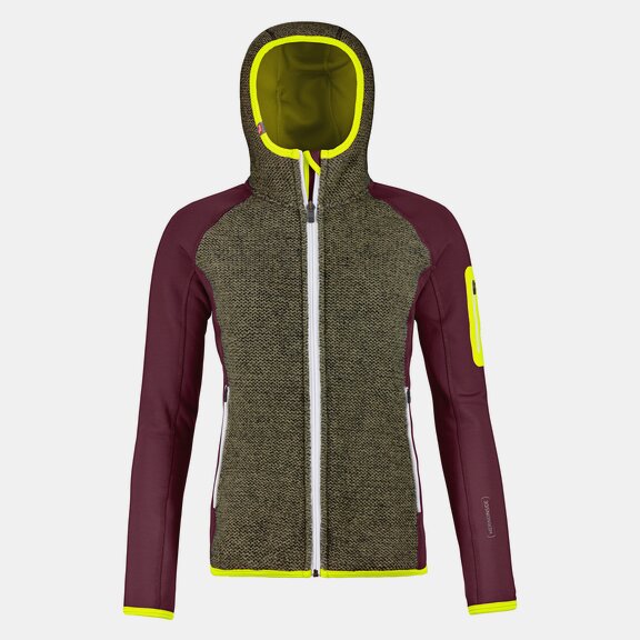 Hoodies FLEECE PLUS CLASSIC KNIT HOODY W