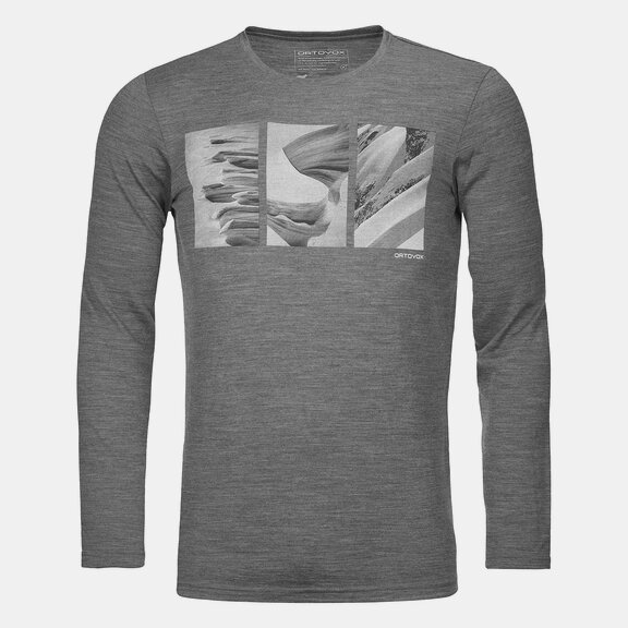 Longsleeves 185 MERINO SHAPE PIC LS M