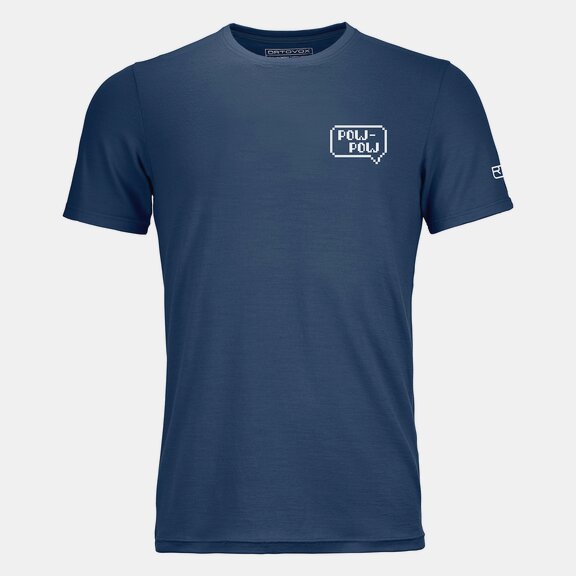 T-Shirts 185 MERINO PIXEL POW TS M