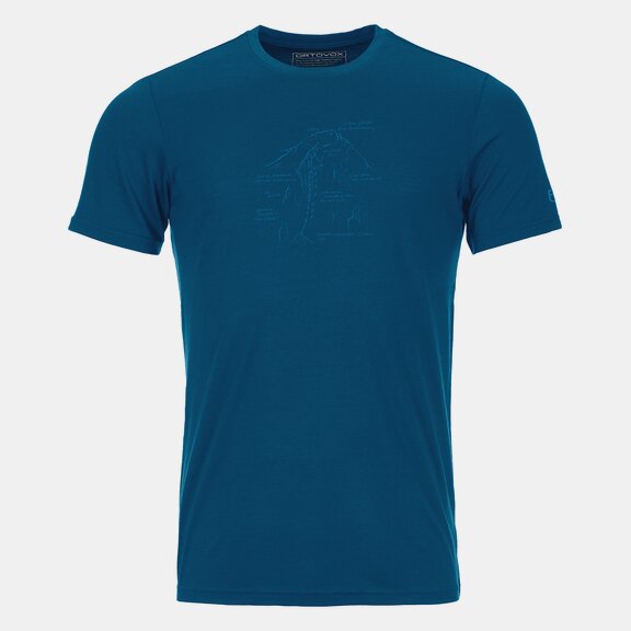 T-Shirts 120 TEC LAFATSCHER TOPO TS M