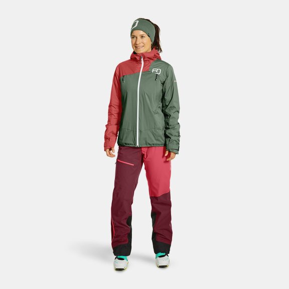 Hardshell-Jacken 2L SWISSWOOL LEONE JACKET W