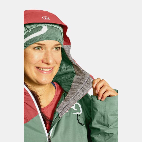 Hardshell-Jacken 2L SWISSWOOL LEONE JACKET W