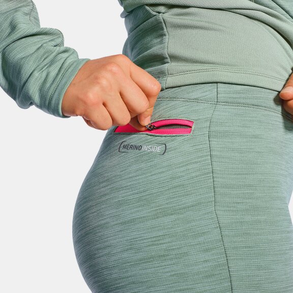 Base Layer long FLEECE LIGHT LONG PANTS W