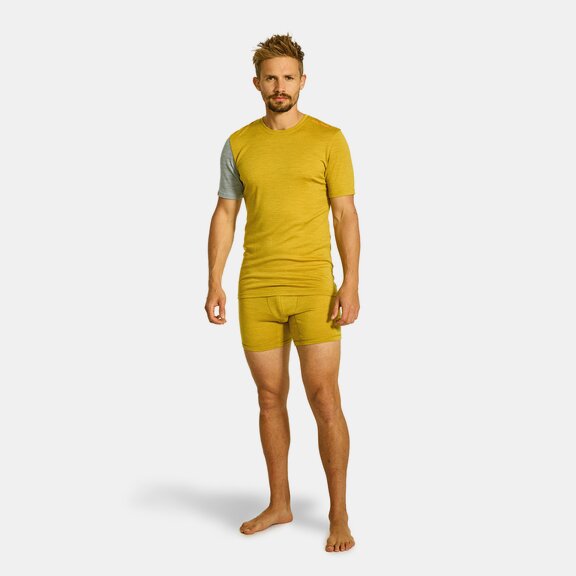 Base Layer long 185 ROCK‘N‘WOOL SHORT SLEEVE M