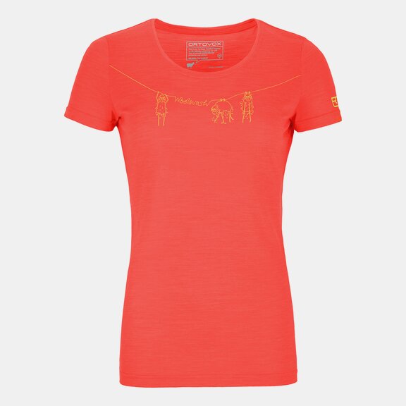 T-Shirts 120 COOL TEC WOOL WASH TS W