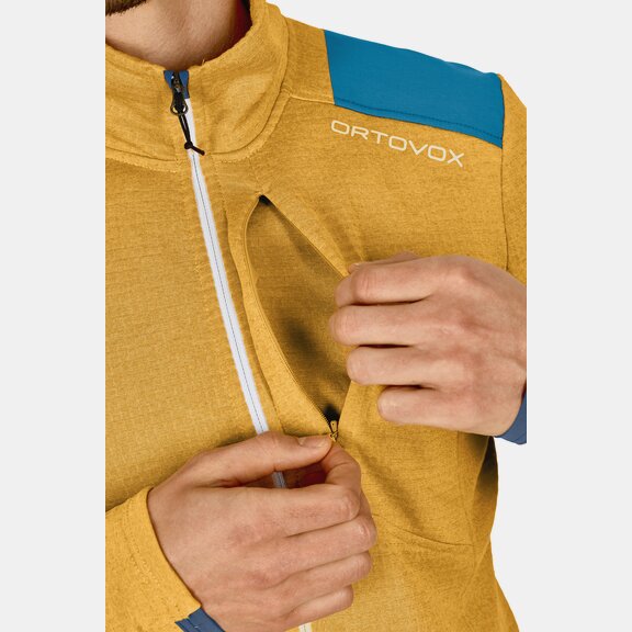 Giacche in pile FLEECE LIGHT GRID JACKET M