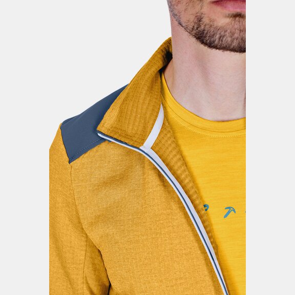 Giacche in pile FLEECE LIGHT GRID JACKET M