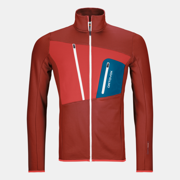 Giacche in pile FLEECE GRID JACKET M