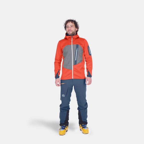 Pullover FLEECE LODEN HOODY M