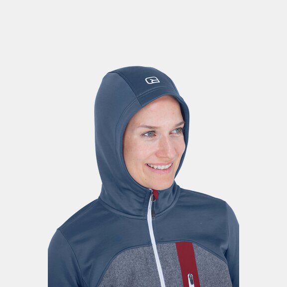 Fleece-Jacken FLEECE LODEN HOODY W