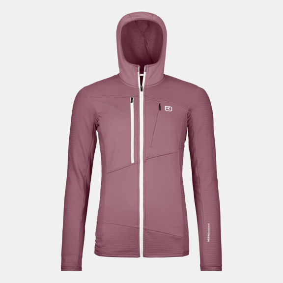 Hoodies FLEECE GRID HOODY W