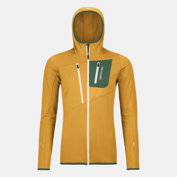 Hoodies FLEECE GRID HOODY W