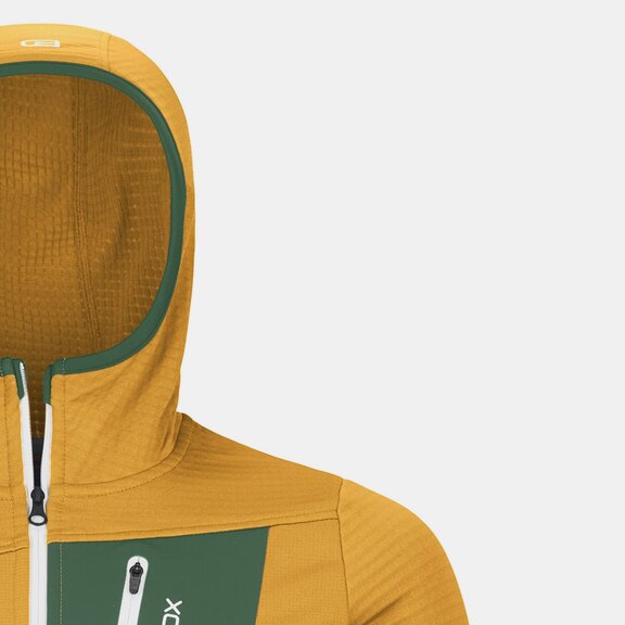 Hoodies FLEECE GRID HOODY W