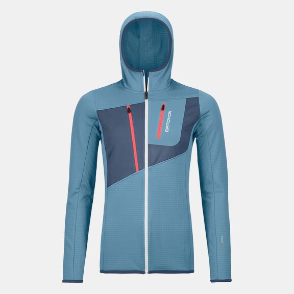 Hoodies FLEECE GRID HOODY W