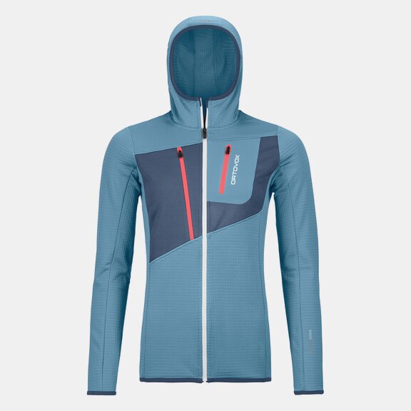 Hoodies FLEECE GRID HOODY W