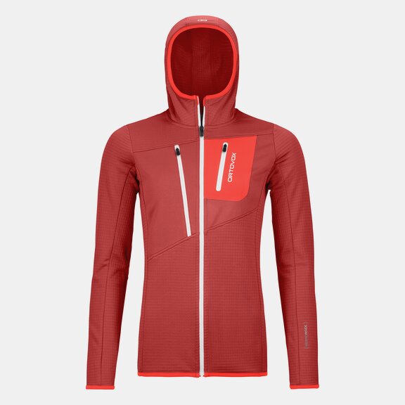 Hoodies FLEECE GRID HOODY W