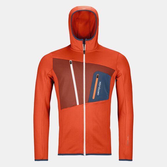 Hoodies FLEECE GRID HOODY M