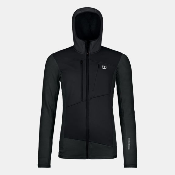 Hoodies FLEECE GRID HOODY W