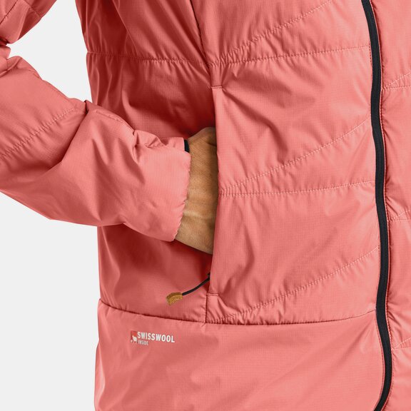 Insulating Jackets SWISSWOOL PIZ DUAN JACKET W