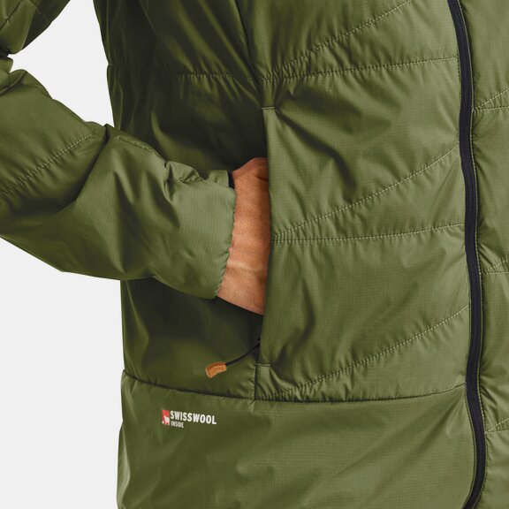 Insulating Jackets SWISSWOOL PIZ DUAN JACKET W