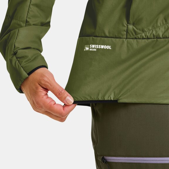Insulating Jackets SWISSWOOL PIZ DUAN JACKET W