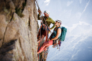 Alpine climbing